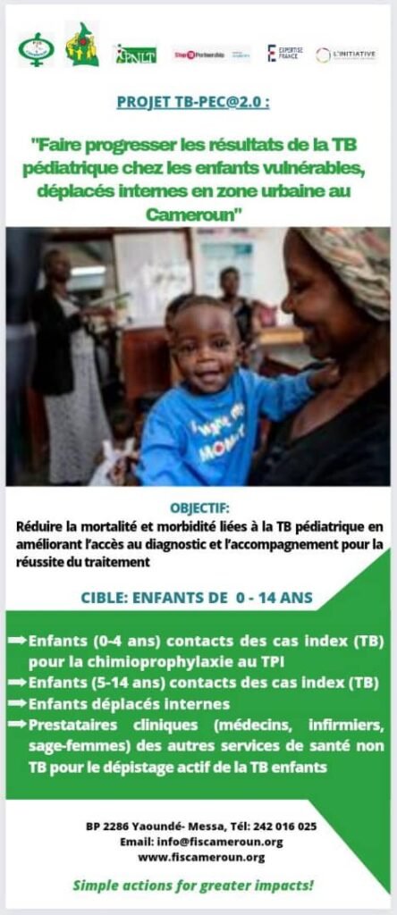 Succès totale pour la phase pilote du projet TB-PEC@2.0: 202 enfants diagnostiqués TB positif à Yaoundé en 9mois de recherche